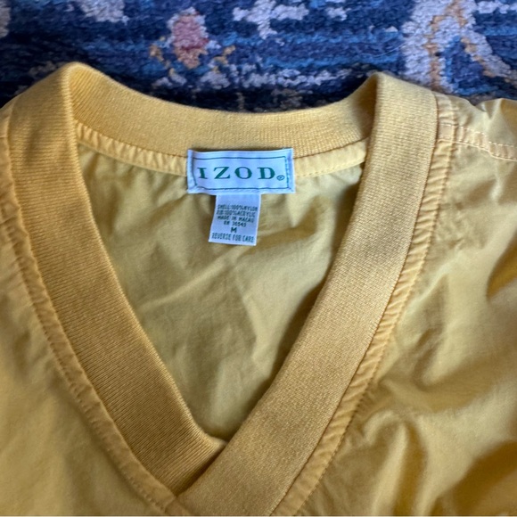 IZOD Golf Pullover Windbreaker Jacket SZ M - Picture 2 of 4